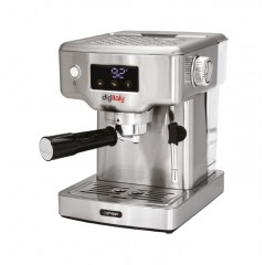 Gruppe EM3207 Αυτόματη Μηχανή Espresso 1465W Πίεσης 19bar Ασημί Gruppe EM3207 Αυτόματη Μηχανή Espresso 1465W Πίεσης 19bar Ασημί