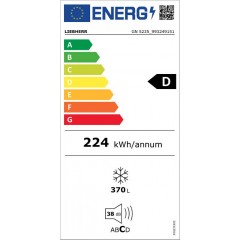 Liebherr GN 5235 Όρθιος Καταψύκτης 370lt NoFrost Liebherr GN 5235 Όρθιος Καταψύκτης 370lt NoFrost