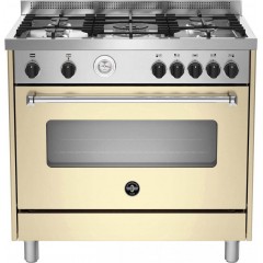 La Germania AMN96 5 E CR T/21 GPL Κουζίνα 104lt με Εστίες Υγραερίου Π96.5εκ. Μπεζ La Germania AMN96 5 E CR T/21 GPL Κουζίνα 104lt με Εστίες Υγραερίου Π96.5εκ. Μπεζ