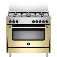 La Germania AMN96 5 E CR V GN Κουζίνα 117lt με Εστίες Φυσικού Αερίου Π89.7εκ. Μπεζ La Germania AMN96 5 E CR V GN Κουζίνα 117lt με Εστίες Φυσικού Αερίου Π89.7εκ. Μπεζ