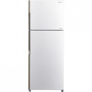 Hitachi R-VX471PRU9-1 (PWH) Ψυγείο Δίπορτο 407lt Total NoFrost Υ177xΠ68xΒ72εκ. Λευκό