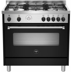 La Germania AMN96 5 E NE T/21 GPL Κουζίνα 104lt με Εστίες Υγραερίου Π96.5εκ. Μαύρη La Germania AMN96 5 E NE T/21 GPL Κουζίνα 104lt με Εστίες Υγραερίου Π96.5εκ. Μαύρη