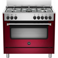 La Germania AMN96 5 E VI V GN Κουζίνα 115lt με Εστίες Φυσικού Αερίου Π90εκ. Κόκκινη La Germania AMN96 5 E VI V GN Κουζίνα 115lt με Εστίες Φυσικού Αερίου Π90εκ. Κόκκινη