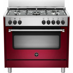 La Germania AMN96 5 E VI V GPL Κουζίνα 115lt με Εστίες Υγραερίου Π90εκ. Κόκκινη La Germania AMN96 5 E VI V GPL Κουζίνα 115lt με Εστίες Υγραερίου Π90εκ. Κόκκινη