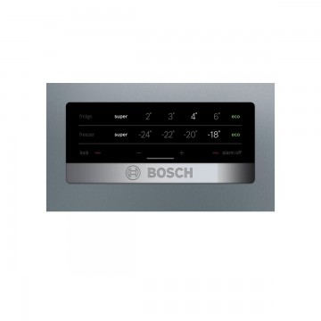 Bosch KGN36MLEB Ψυγειοκαταψύκτης 326lt Total NoFrost Υ186xΠ60xΒ66εκ. Inox