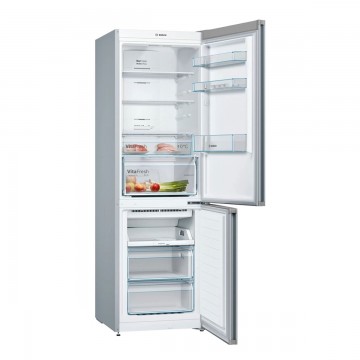 Bosch KGN36MLEB Ψυγειοκαταψύκτης 326lt Total NoFrost Υ186xΠ60xΒ66εκ. Inox