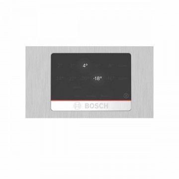 Bosch KGN397LDF Ψυγειοκαταψύκτης 363lt NoFrost Υ203.6xΠ60xΒ66.5εκ. Inox