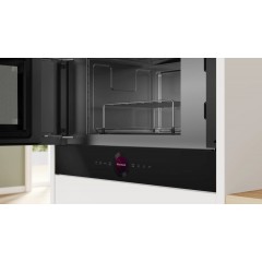 Bosch BEL7321B1 Εντοιχιζόμενος Φούρνος Μικροκυμάτων με Grill 21lt Μαύρος