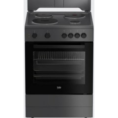 Beko FSM66002GA Κουζίνα 65lt με Εμαγιέ Εστίες Π60εκ. Μαύρη