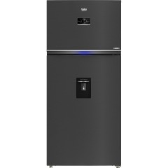 Beko RDNE650E40DZXBRN Ψυγείο Δίπορτο NoFrost Υ187xΠ83xΒ76εκ. Μαύρο