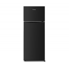 Inventor DPB144B Ψυγείο Δίπορτο 206lt Υ143.4xΠ55xΒ54.2εκ. Μαύρο