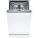 Bosch SPV4EMX25E Πλήρως Εντοιχιζόμενο Πλυντήριο Πιάτων με Wi-Fi για 10 Σερβίτσια Π44.8xY81.5εκ.