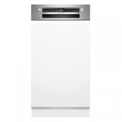 Bosch SPI4EMS24E Εντοιχιζόμενο Πλυντήριο Πιάτων με Wi-Fi για 10 Σερβίτσια Π44.8xY81.5εκ. Inox