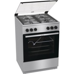 Gorenje GGI6A21XH Κουζίνα Υγραερίου 60lt με Εστίες Υγραερίου Π60εκ. Inox Gorenje GGI6A21XH Κουζίνα Υγραερίου 60lt με Εστίες Υγραερίου Π60εκ. Inox