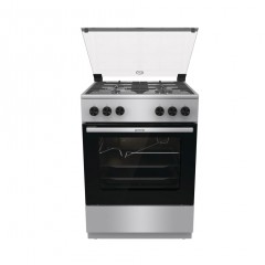 Gorenje GGI6A21XH Κουζίνα Υγραερίου 60lt με Εστίες Υγραερίου Π60εκ. Inox Gorenje GGI6A21XH Κουζίνα Υγραερίου 60lt με Εστίες Υγραερίου Π60εκ. Inox