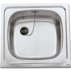 Ένθετος Νεροχύτης Teka E 50 1C Χωρίς Οπή Μπαταρίας Λείος Inox